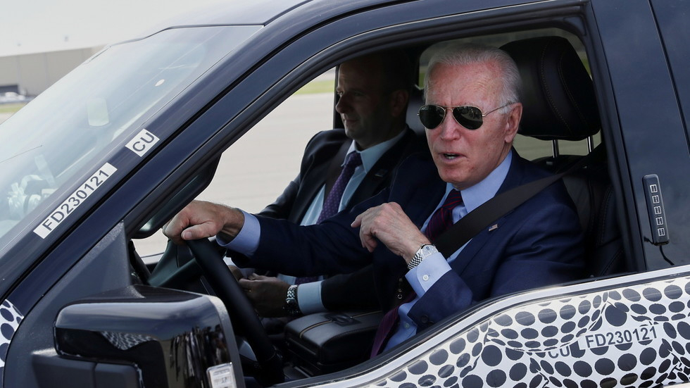 Biden Jokes About RUNNING OVER Reporter After Being 