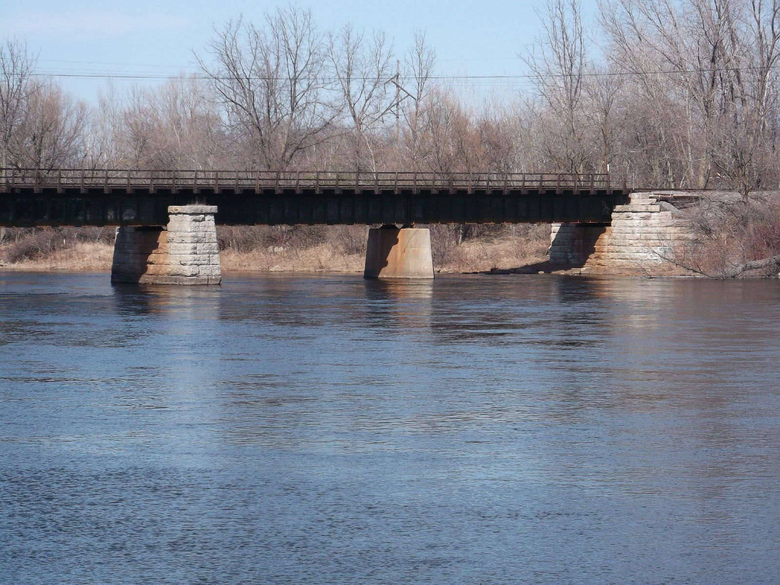 Bridgehunter CN Menominee River Bridge Wisconsin 