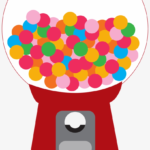 Candy Clipart Printable Gumball Machine Clip Art Png