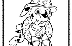 Christmas Coloring Pages Paw Patrol Coloring Paw Patrol