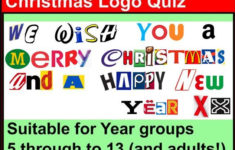 Christmas Logo Quiz Years 5 6 7 8 9 10 11 12 13