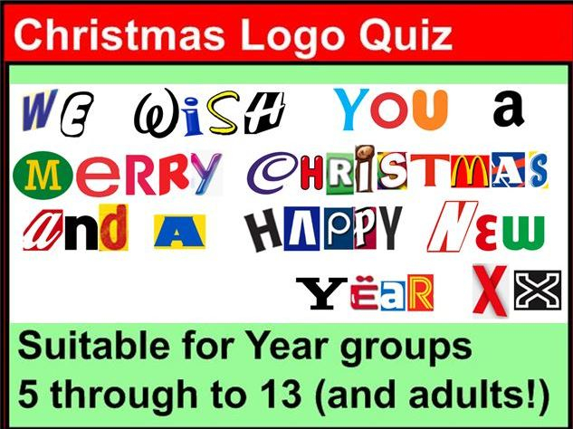 Christmas Logo Quiz Years 5 6 7 8 9 10 11 12 13 