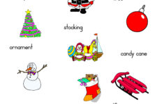 Christmas Matching Worksheet Have Fun Teaching