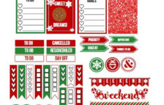 Christmas Planner Printables Planner Stickers Free