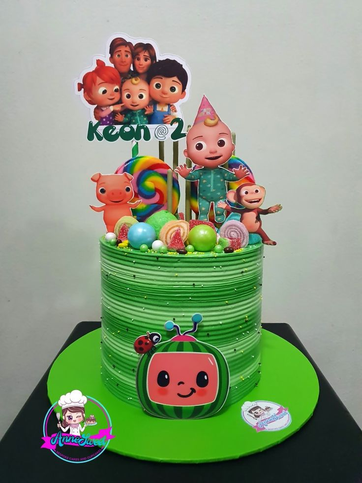 COCOMELON THEMED CAKE Icing Design Themed Cakes Cake