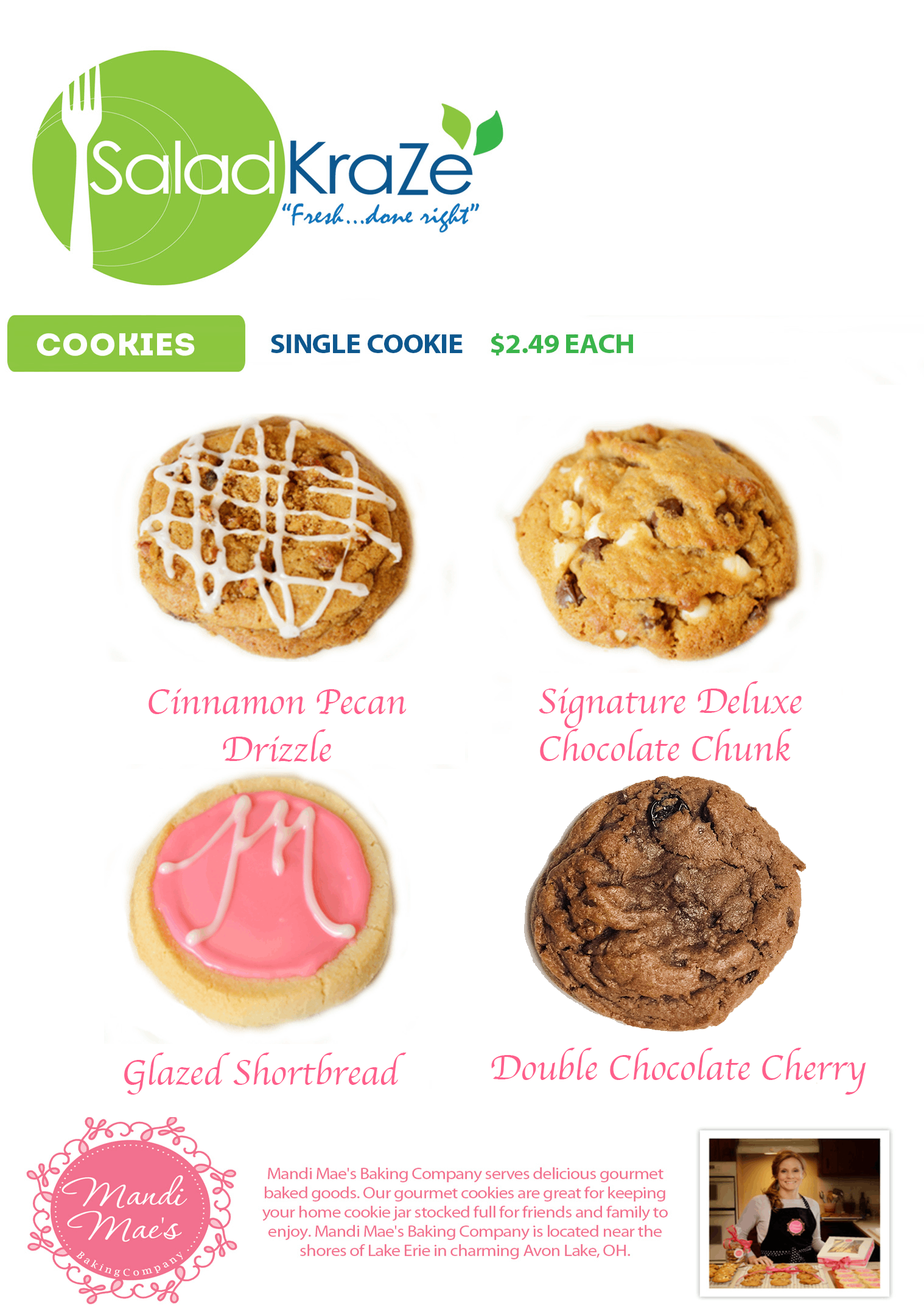 Cookie Menu Salad Kraze