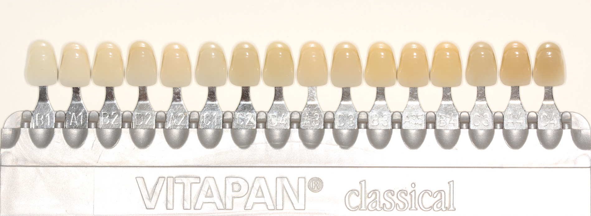  Dental Tooth Shade Chart 2646 