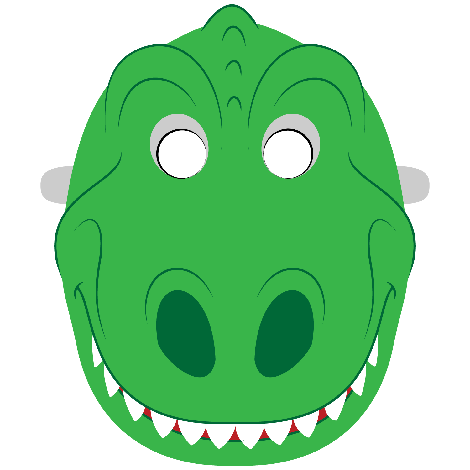 Dinosaur Mask Template Free Printable Papercraft Templates