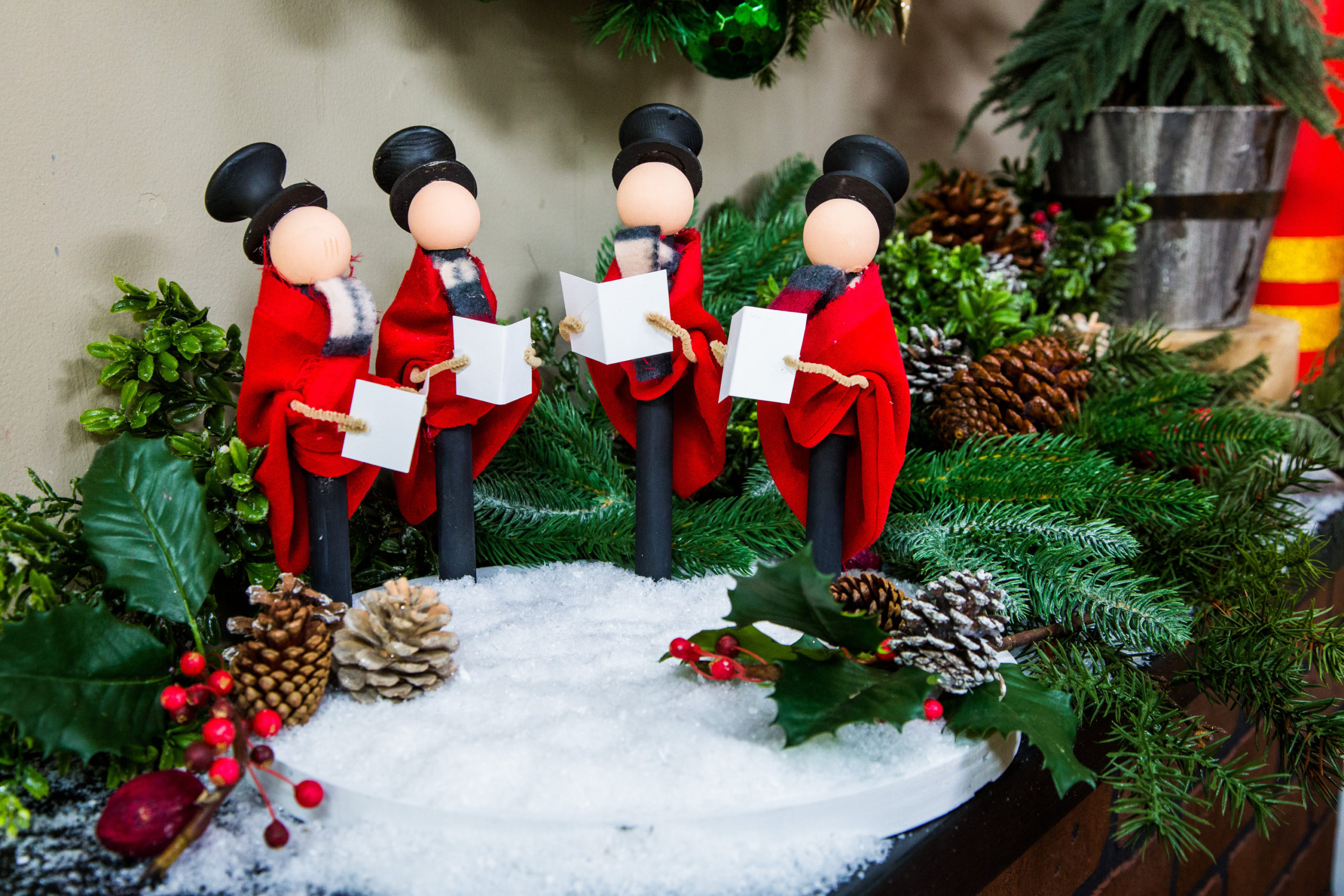 DIY Christmas Carolers