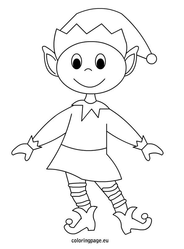 Elf Template To Print Christmas Printables