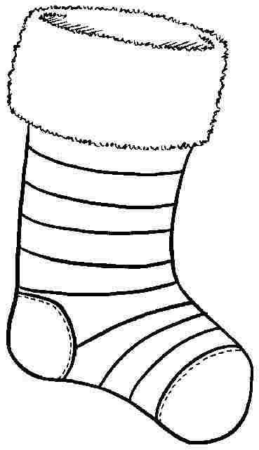 Free Christmas Stocking Coloring Pages At GetColorings 