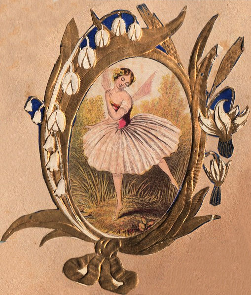 Free Clip Art Victorian Ballerina 2 The Graphics Fairy