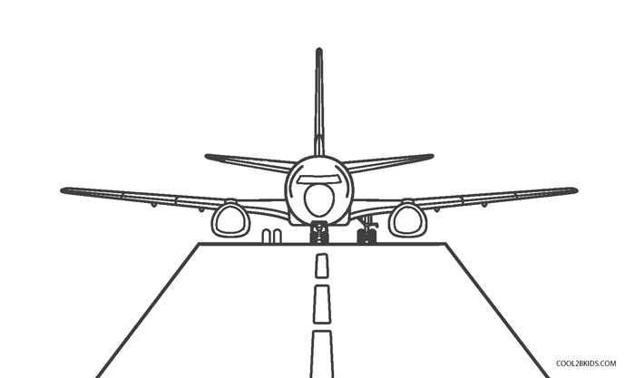 Free Printable Airplane Coloring Pages For Kids