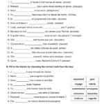 Free Printable French Worksheets For Grade 4 Printable