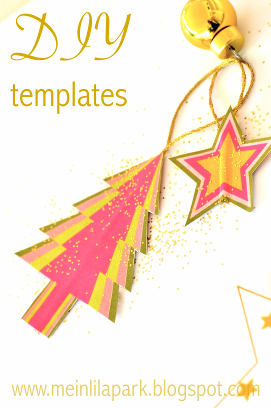 Free Printable Holiday Templates Tree Star And Bauble 