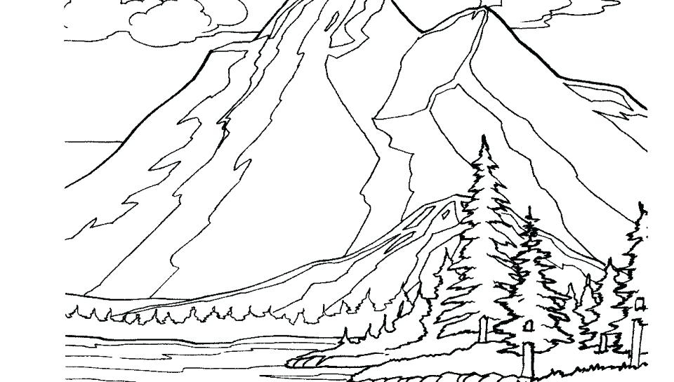 Free Printable Landscape Coloring Pages For Adults At 