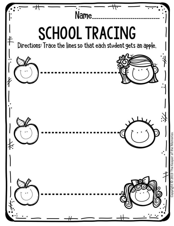 Free Printable Worksheets For Preschool Kindergarten 