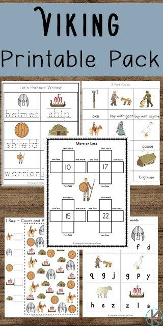 FREE Viking Worksheets Kids Will Have Fun Learning About 