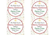 Germ Free New Year Gift Idea With Free Tags Liz On Call