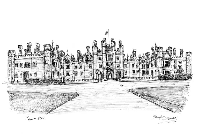 Hampton Court Original Drawings Prints And Limited 