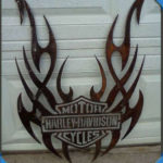 Harley Flames SignTorch Turning Images Into Vector Cut