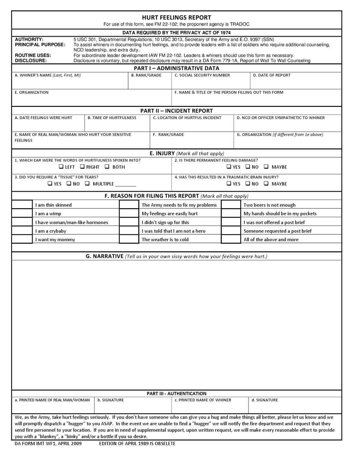 Hurt Feelings Report By Rob Corcoran Issuu