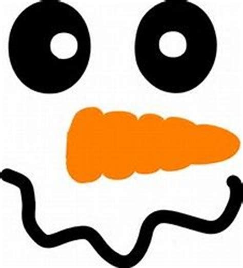 Image Result For Free Printable Snowman Face Template 