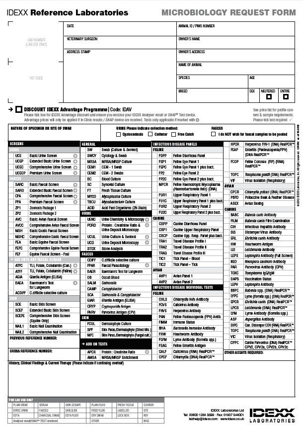 Printable Quest Diagnostics Requisition Form FreePrintableTM