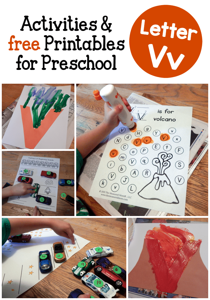 Letter V Activities For Preschool The Measured Mom