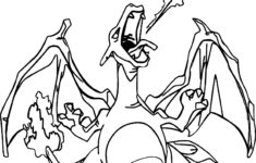 Mega Charizard Coloring Page Best Quality Sheets