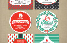 Merry Christmas Labels By Little Paper Sparrow