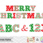 Merry Christmas Letters Printable Christmas Printables