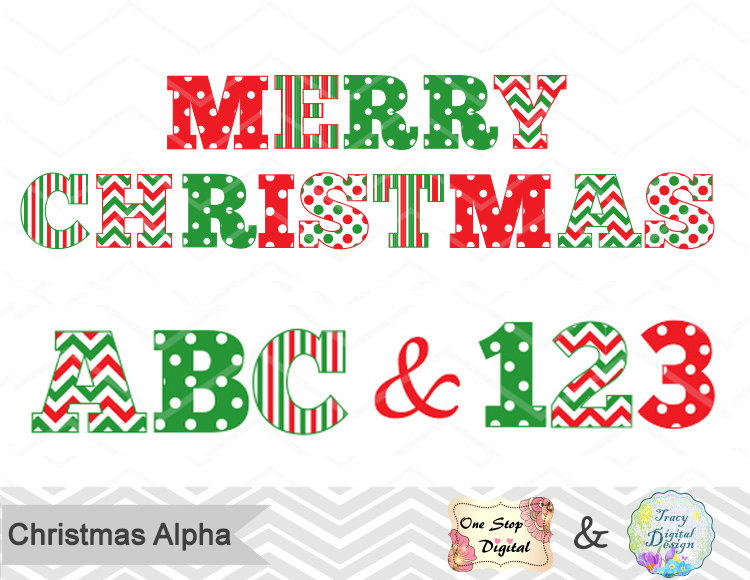 Merry Christmas Letters Printable Christmas Printables