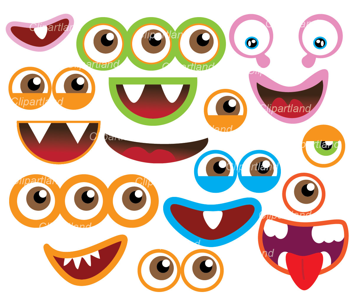 Monster Eyes Cliparts co