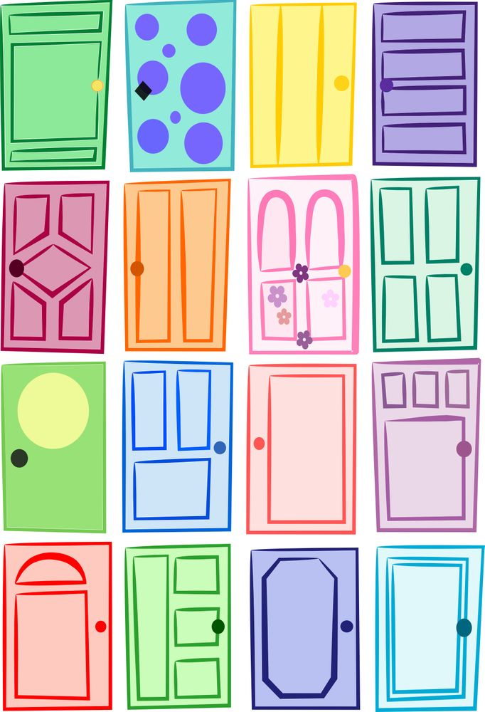 Printable Monsters Inc Doors