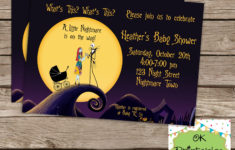 Nightmare Before Christmas Baby Boy Or Girl Shower