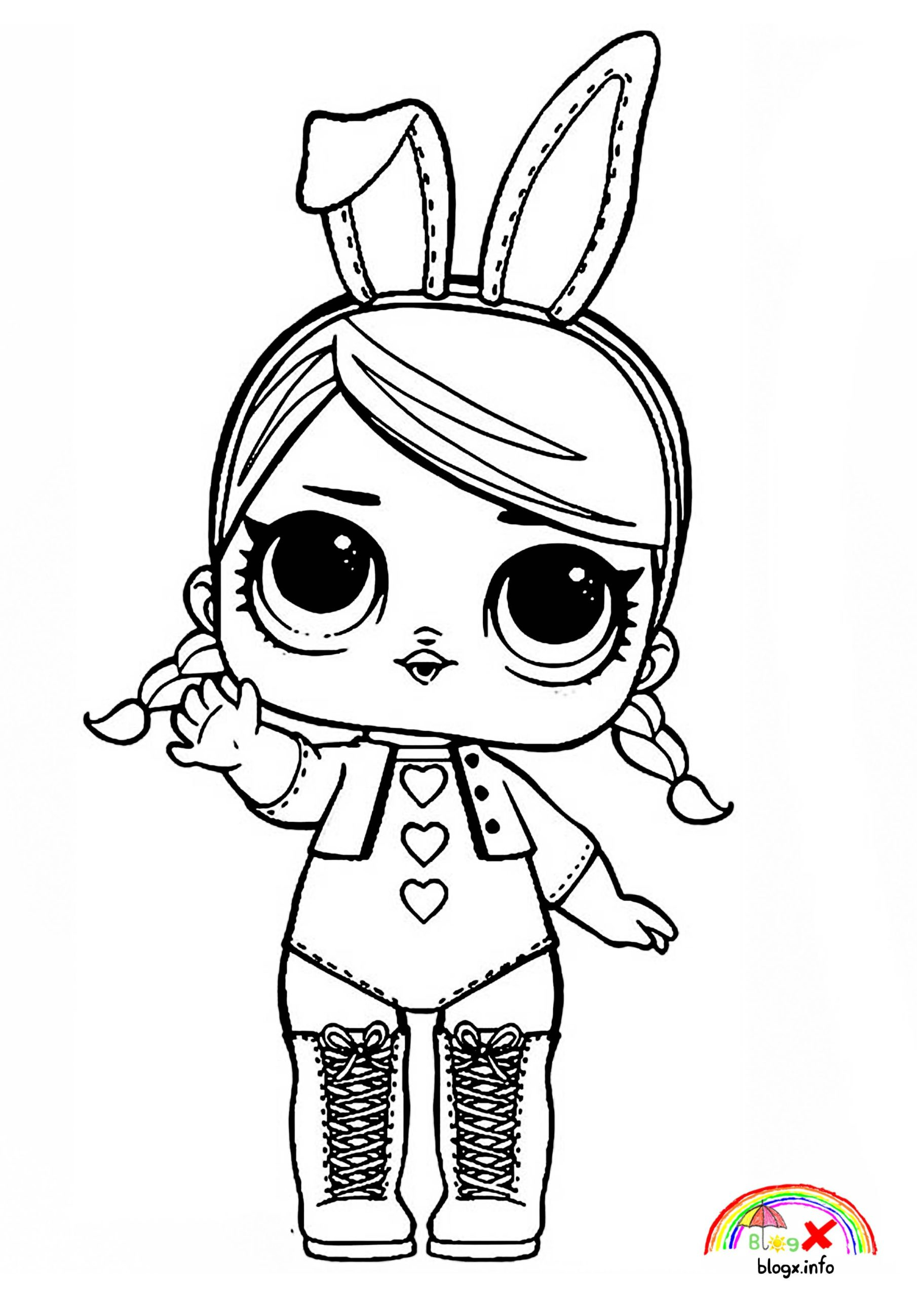 OMG Dolls Coloring Pages Coloring Home