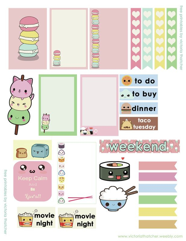 Pin By Sara Ruiz On Planner Printable Planner Stickers 