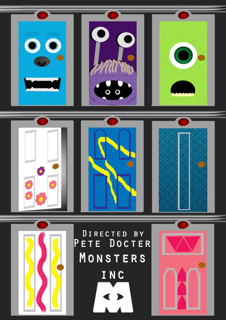 Printable Monsters Inc Doors