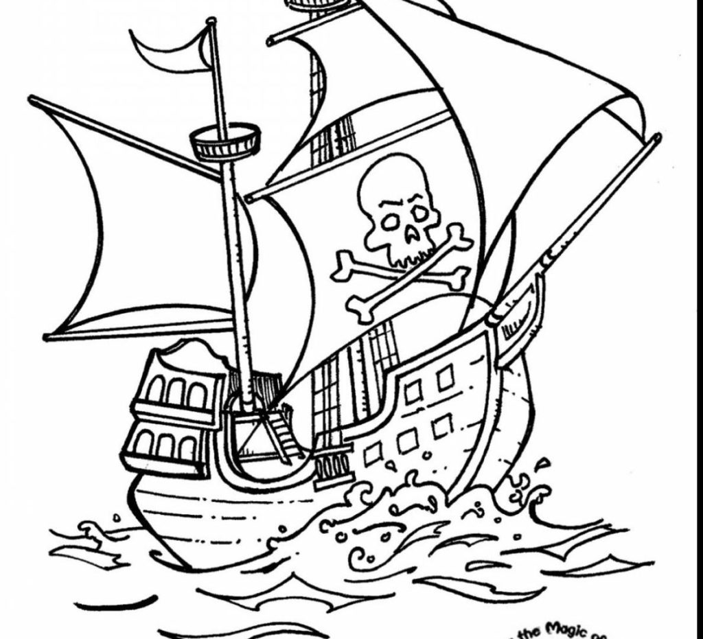 Pirate Ship Drawing For Kids At GetDrawings Free Download