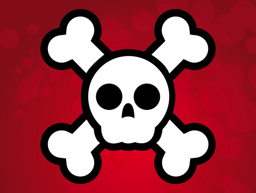 Pirate Skull Vector Art Graphics Freevector