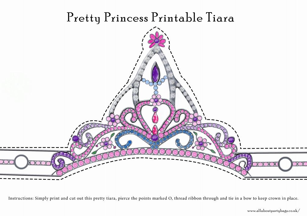 Printable Princess Tiara Get The Full sized Printable At 