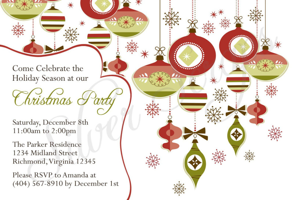 Religious Christmas Invitation Templates Invitation 