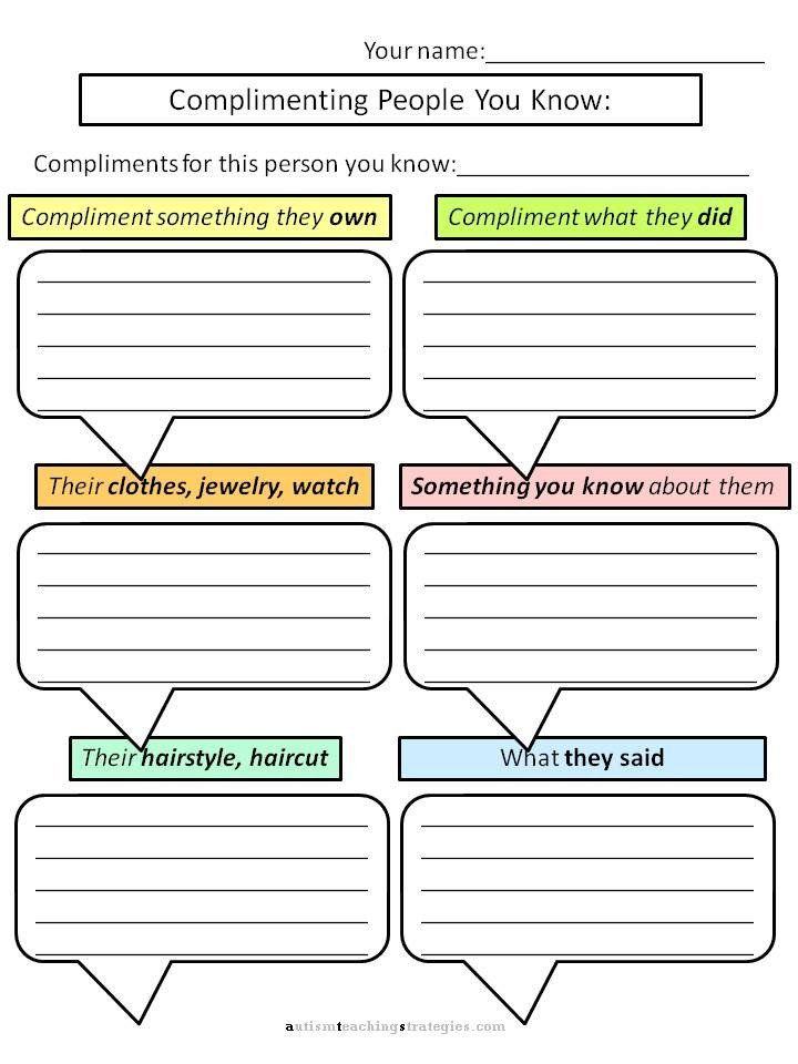 Social Skills Worksheets For Kindergarten Top Free 