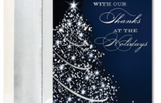 Starry Blue Holiday Cards From The Fine Impressions Blank