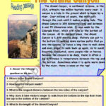 The Grand Canyon ESL Worksheet By Adel A