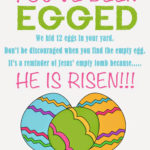 The Link Home You Ve Been EGGED A Free Printable