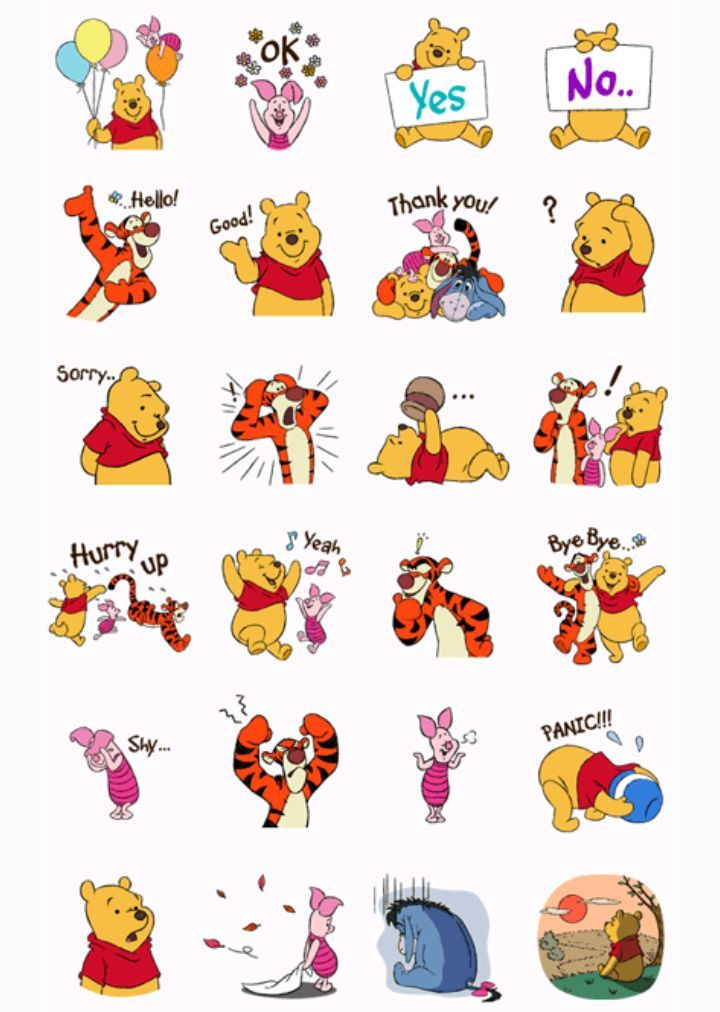 Winnie The Pooh Disney Sticker Winnie The Pooh Friends 