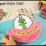 You Re Out Of This World Paper Plate Alien Craft YouTube