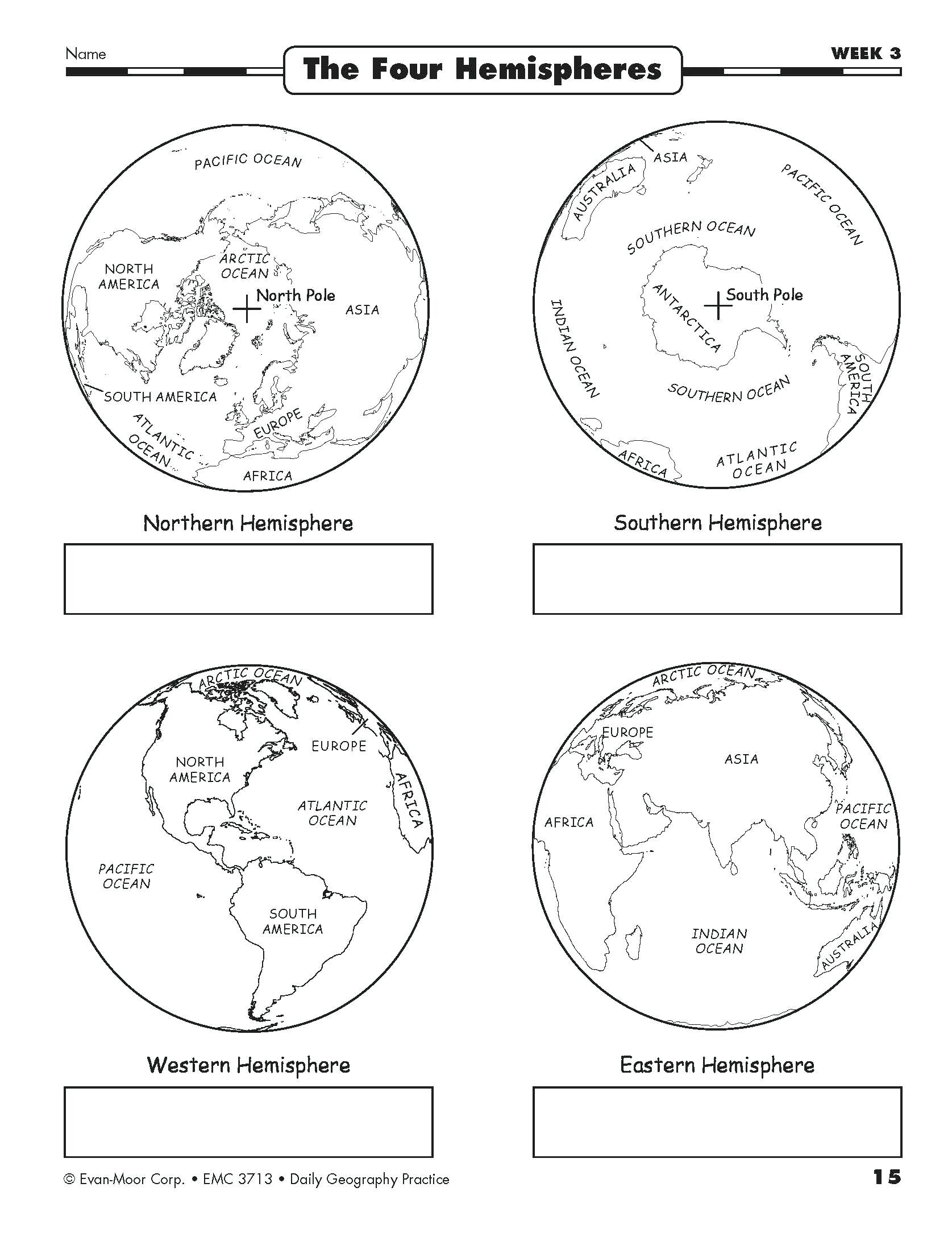 20 Hemisphere Worksheets 6th Grade Worksheet For Kids